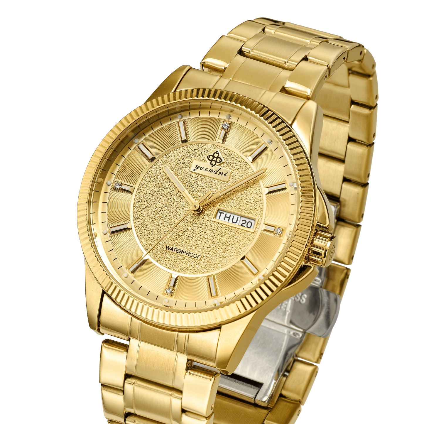 Golden Age-Classic 18K Gold Luxury Watch