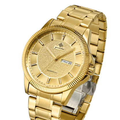 Golden Age-Classic 18K Gold Luxury Watch